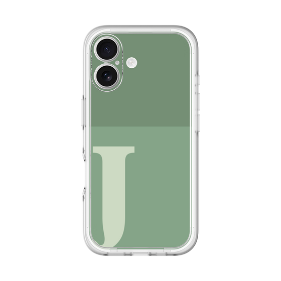 Slim Protection Premium Case［ オリジナル - initial two tone - J green ］