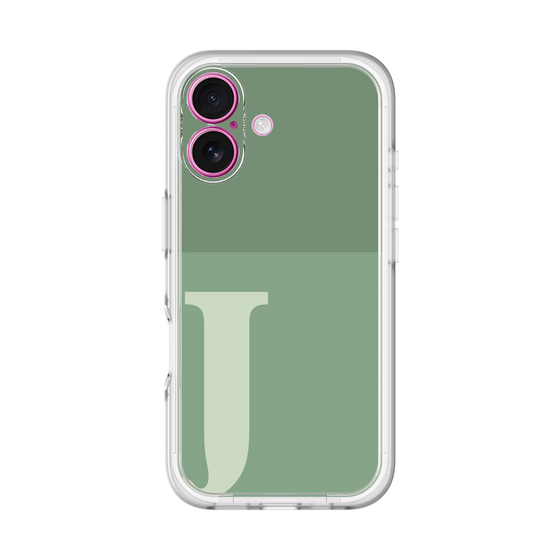 Slim Protection Premium Case［ オリジナル - initial two tone - J green ］