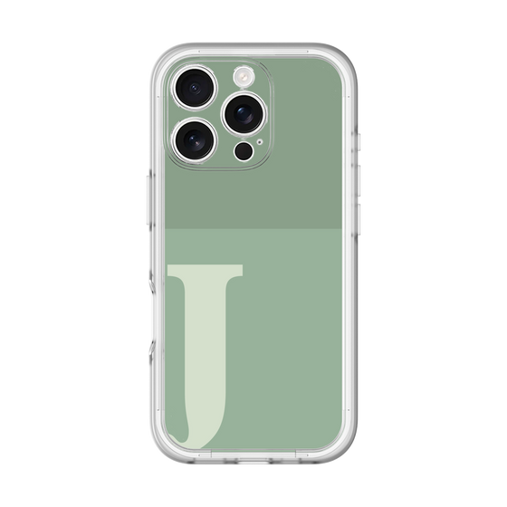 Slim Protection Premium Case［ オリジナル - initial two tone - J green ］