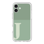 Slim Protection Premium Case［ オリジナル - initial two tone - J green ］
