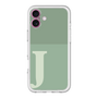 Slim Protection Premium Case［ オリジナル - initial two tone - J green ］