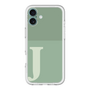 Slim Protection Premium Case［ オリジナル - initial two tone - J green ］