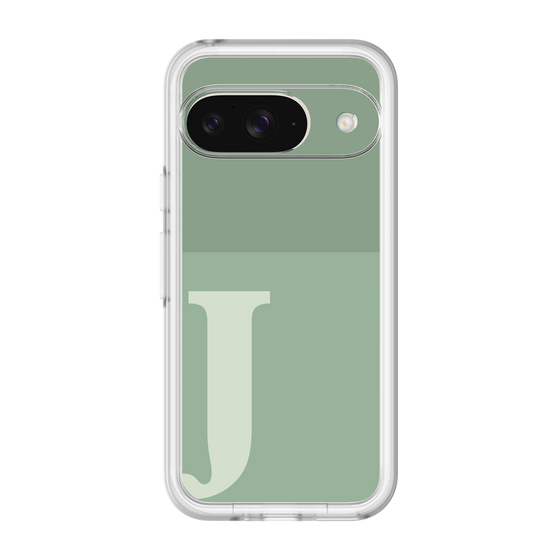 Slim Protection Premium Case［ オリジナル - initial two tone - J green ］