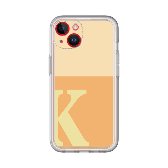 Slim Protection Premium Case［ オリジナル - initial two tone - K orange ］