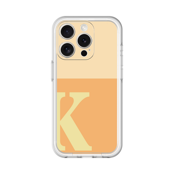 Slim Protection Premium Case［ オリジナル - initial two tone - K orange ］