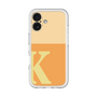 Slim Protection Premium Case［ オリジナル - initial two tone - K orange ］