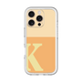 Slim Protection Premium Case［ オリジナル - initial two tone - K orange ］