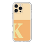 Slim Protection Premium Case［ オリジナル - initial two tone - K orange ］