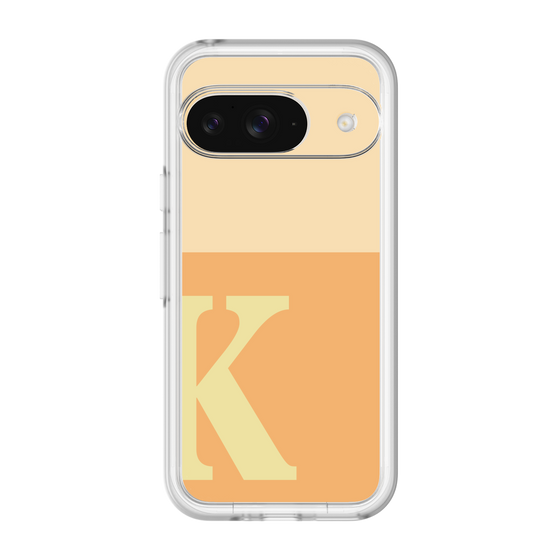 Slim Protection Premium Case［ オリジナル - initial two tone - K orange ］