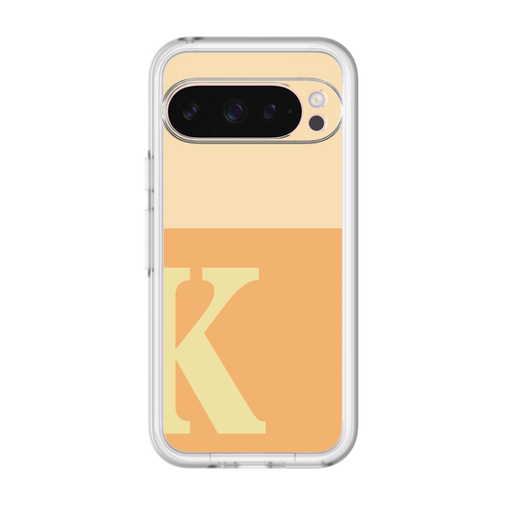 Slim Protection Premium Case［ オリジナル - initial two tone - K orange ］