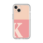 Slim Protection Premium Case［ オリジナル - initial two tone - K pink ］