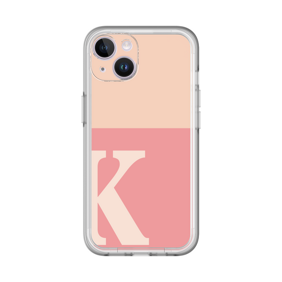 Slim Protection Premium Case［ オリジナル - initial two tone - K pink ］