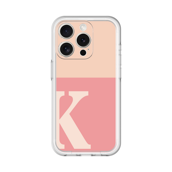 Slim Protection Premium Case［ オリジナル - initial two tone - K pink ］