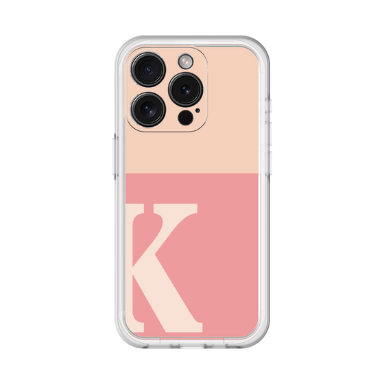Slim Protection Premium Case［ オリジナル - initial two tone - K pink ］