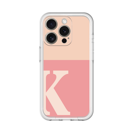 Slim Protection Premium Case［ オリジナル - initial two tone - K pink ］