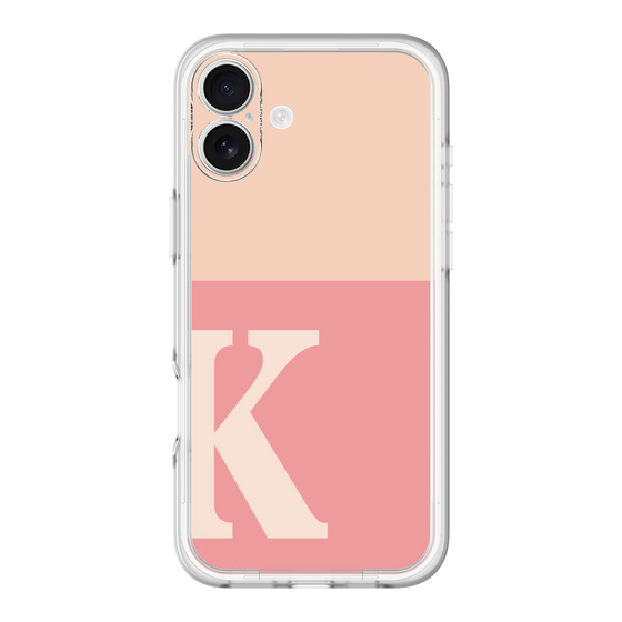 Slim Protection Premium Case［ オリジナル - initial two tone - K pink ］