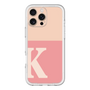 Slim Protection Premium Case［ オリジナル - initial two tone - K pink ］