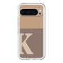 Slim Protection Premium Case［ オリジナル - initial two tone - K brown ］
