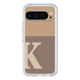 Slim Protection Premium Case［ オリジナル - initial two tone - K brown ］