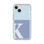 Slim Protection Premium Case［ オリジナル - initial two tone - K blue ］