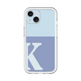 Slim Protection Premium Case［ オリジナル - initial two tone - K blue ］