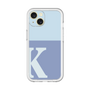 Slim Protection Premium Case［ オリジナル - initial two tone - K blue ］