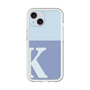 Slim Protection Premium Case［ オリジナル - initial two tone - K blue ］