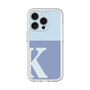 Slim Protection Premium Case［ オリジナル - initial two tone - K blue ］
