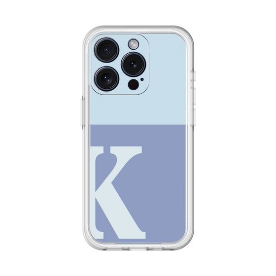 Slim Protection Premium Case［ オリジナル - initial two tone - K blue ］