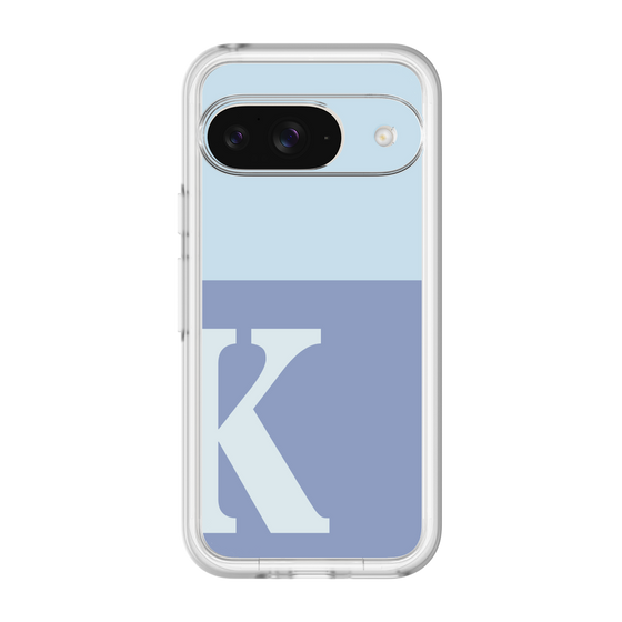 Slim Protection Premium Case［ オリジナル - initial two tone - K blue ］