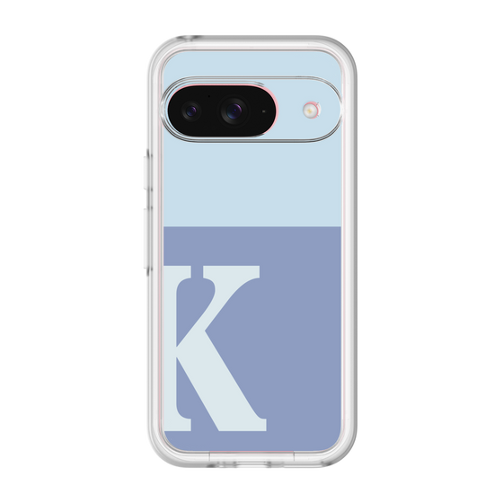 Slim Protection Premium Case［ オリジナル - initial two tone - K blue ］