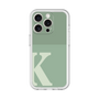 Slim Protection Premium Case［ オリジナル - initial two tone - K green ］