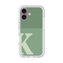 Slim Protection Premium Case［ オリジナル - initial two tone - K green ］