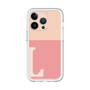 Slim Protection Premium Case［ オリジナル - initial two tone - L pink ］