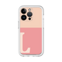 Slim Protection Premium Case［ オリジナル - initial two tone - L pink ］