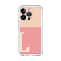 Slim Protection Premium Case［ オリジナル - initial two tone - L pink ］