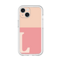Slim Protection Premium Case［ オリジナル - initial two tone - L pink ］