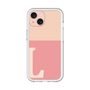 Slim Protection Premium Case［ オリジナル - initial two tone - L pink ］