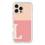 Slim Protection Premium Case［ オリジナル - initial two tone - L pink ］