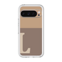 Slim Protection Premium Case［ オリジナル - initial two tone - L brown ］