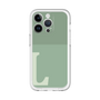 Slim Protection Premium Case［ オリジナル - initial two tone - L green ］