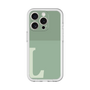 Slim Protection Premium Case［ オリジナル - initial two tone - L green ］