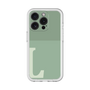 Slim Protection Premium Case［ オリジナル - initial two tone - L green ］