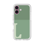Slim Protection Premium Case［ オリジナル - initial two tone - L green ］