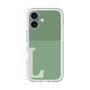 Slim Protection Premium Case［ オリジナル - initial two tone - L green ］