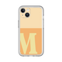 Slim Protection Premium Case［ オリジナル - initial two tone - M orange ］