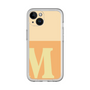 Slim Protection Premium Case［ オリジナル - initial two tone - M orange ］
