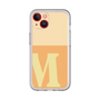 Slim Protection Premium Case［ オリジナル - initial two tone - M orange ］