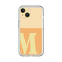Slim Protection Premium Case［ オリジナル - initial two tone - M orange ］