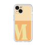Slim Protection Premium Case［ オリジナル - initial two tone - M orange ］